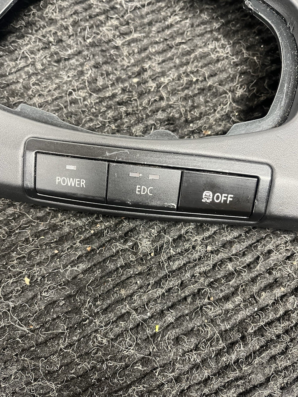 ☑️ 2009-2013 BMW E90 E92 M3 MANUAL CCC Leather Center Console Trim OEM 7903962