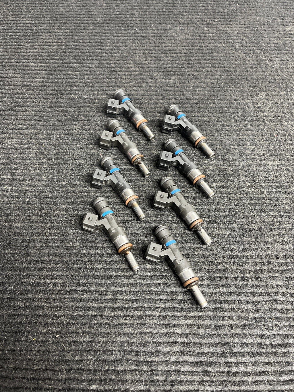 ☑️ 2008-13 OEM BMW E90 E92 E93 M3 S65 Fuel Injector Set (8) - 13647838440