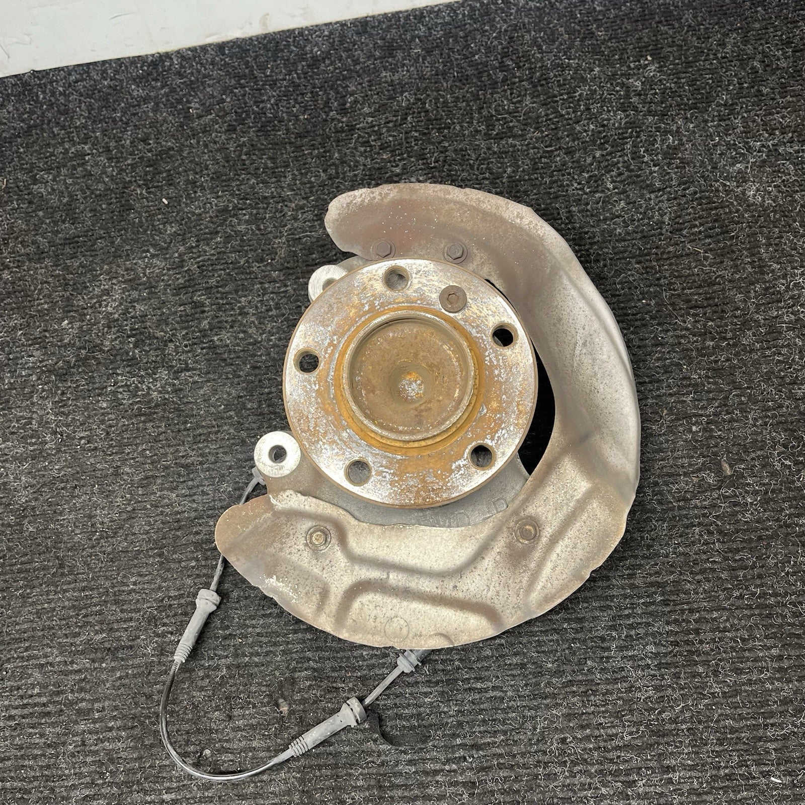 ☑️ 2012-2016 BMW 328I F30 RWD FRONT PASSENGER SIDE WHEEL HUB SPINDLE KNUCKLE OEM