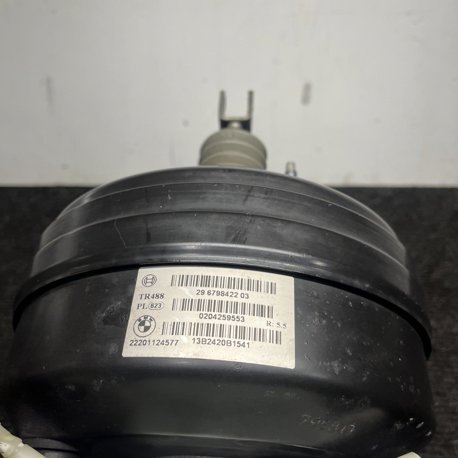 ☑️ 2012-2018 BMW F30 3-SERIES N20 BRAKE BOOSTER MASTER CYLINDER W/ RESERVOIR OEM