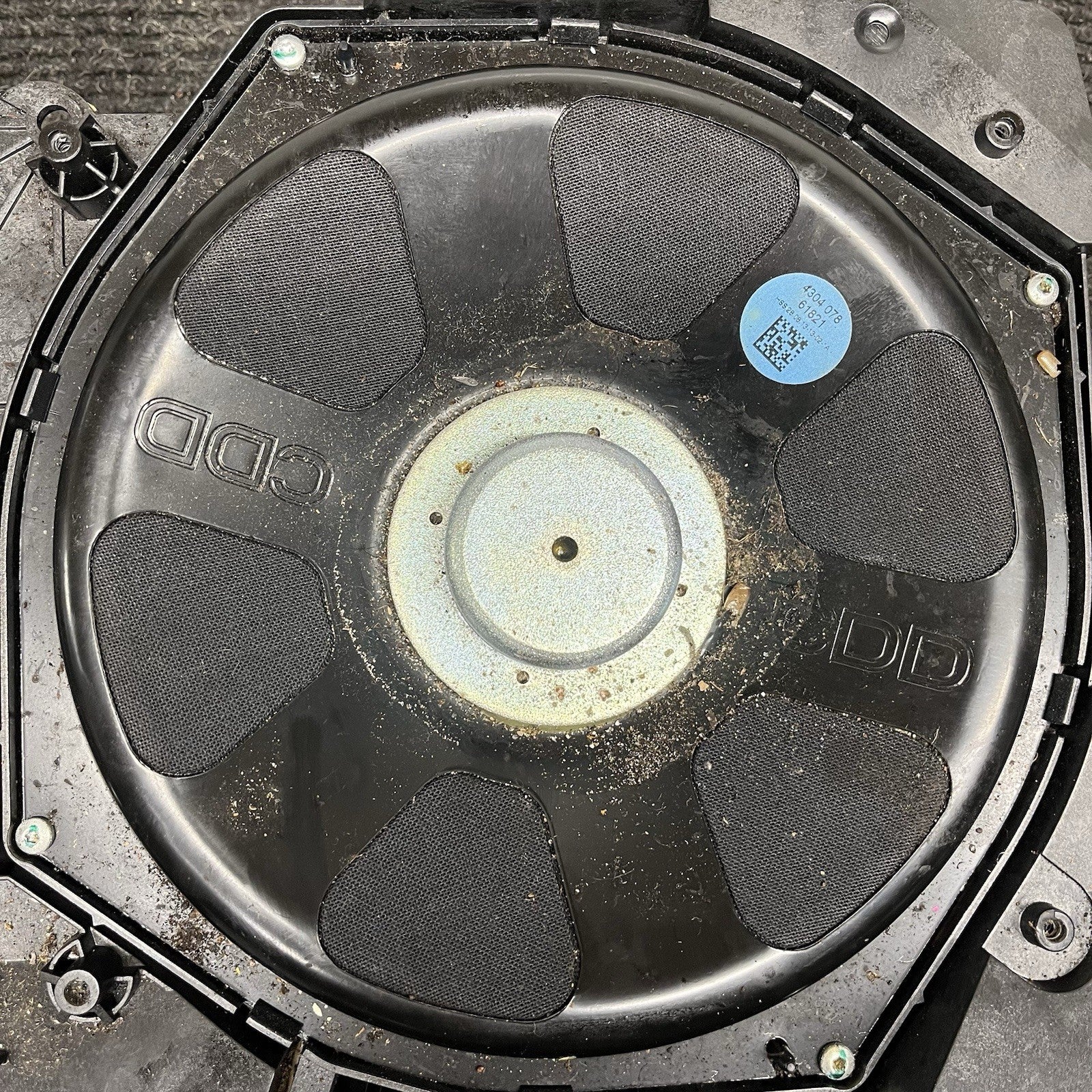 ☑️ 12-18 BMW F30 328i 320i Left Side Subwoofer Speaker Hi-Fi System 9210149 OEM
