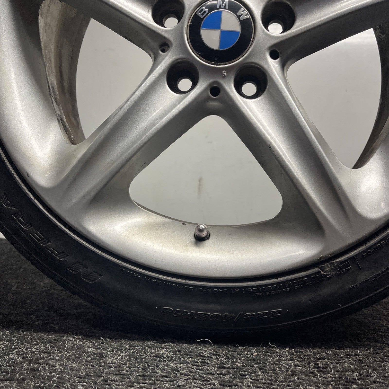 ☑️ 04-07 BMW E81 E82 E88 18" J 7.5 FRONT WHEEL STYLE 264 W/ TIRE 225/40R18