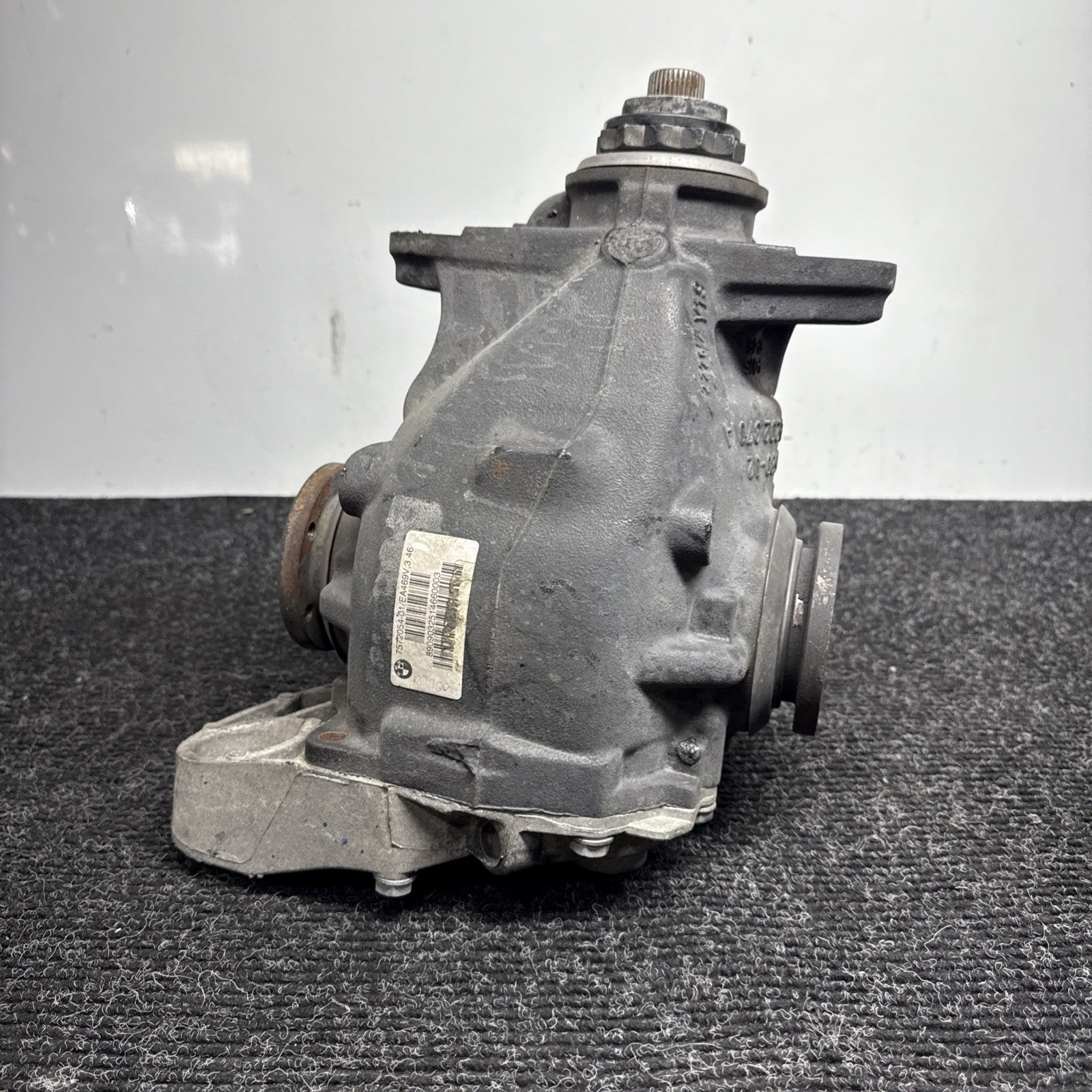 ☑️ 07-13 BMW E82 E90 E92 REAR AUTOMATIC AXLE DIFFERENTIAL CARRIER RATIO 3.46 OEM