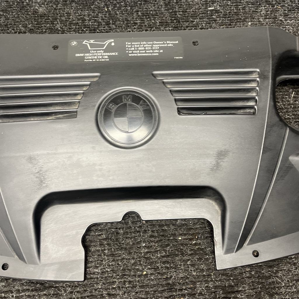 ☑️ 03-08 BMW E85 E86 Z4 Engine Motor Radiator Upper Deflector Shield Cover OEM