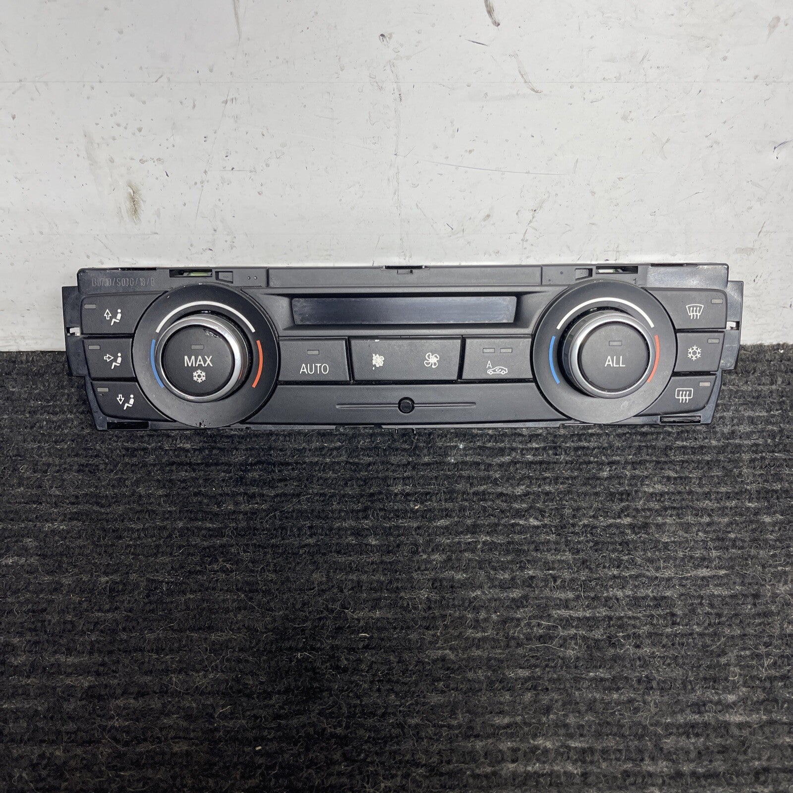 ☑️ 07-13 OEM BMW E92 E93 328 335 Coupe AC Climate Control Switch Panel Black