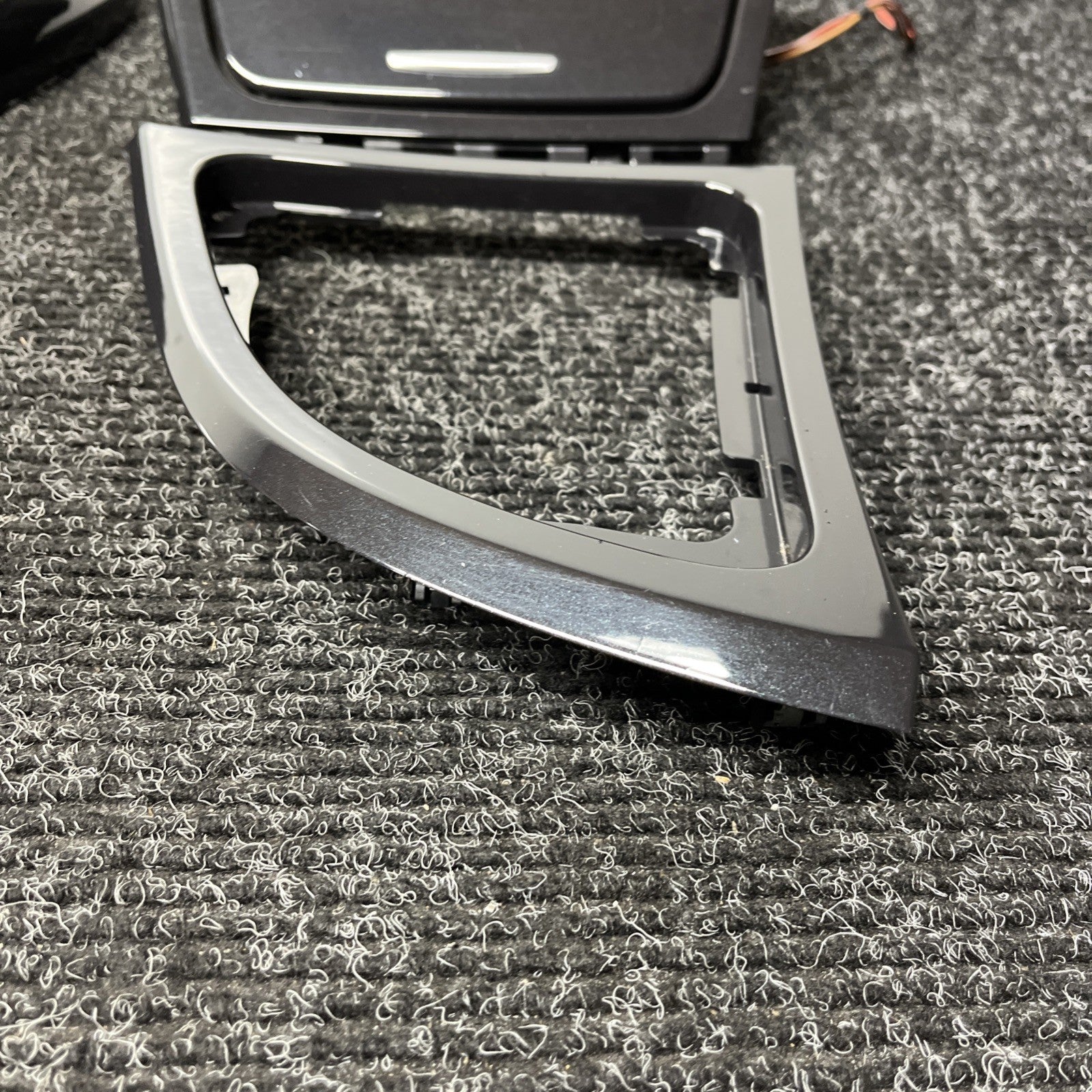 ☑️ 08-13 OEM BMW E82 E88 135 128 Gloss Black Dash Door Interior Trim SET