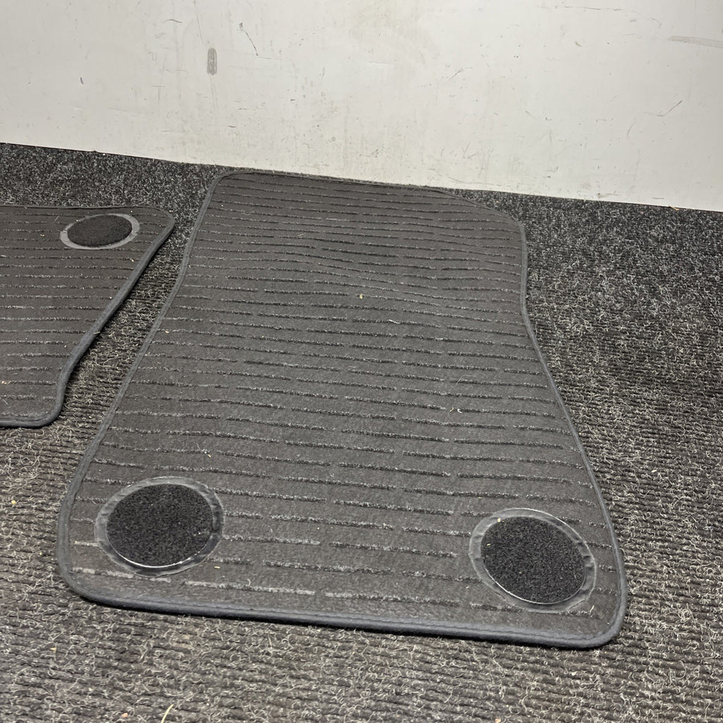 ☑️ Bmw Black Floor Mats Set Part Number 106480-11 OEM 3 And 5 Series
