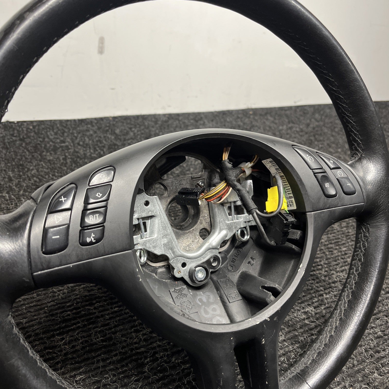 ☑️ 98-06 BMW 330CI 330i 328i 325i 530i E39 E46 FACTORY SPORT STEERING WHEEL OEM