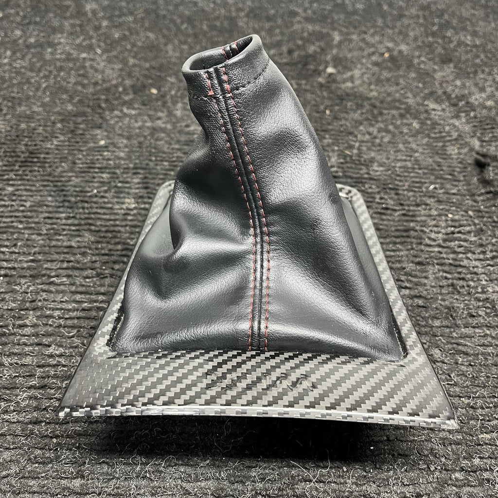 ☑️ OLM Dry Carbon Fiber MT Shifter Trim Cover - 2015 WRX MT