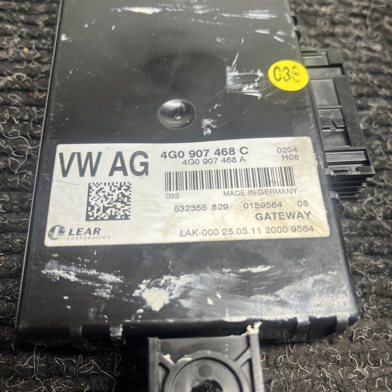 ☑️ 2012-2017 Audi A6 A7 S7 Gateway Interface Control Module OEM