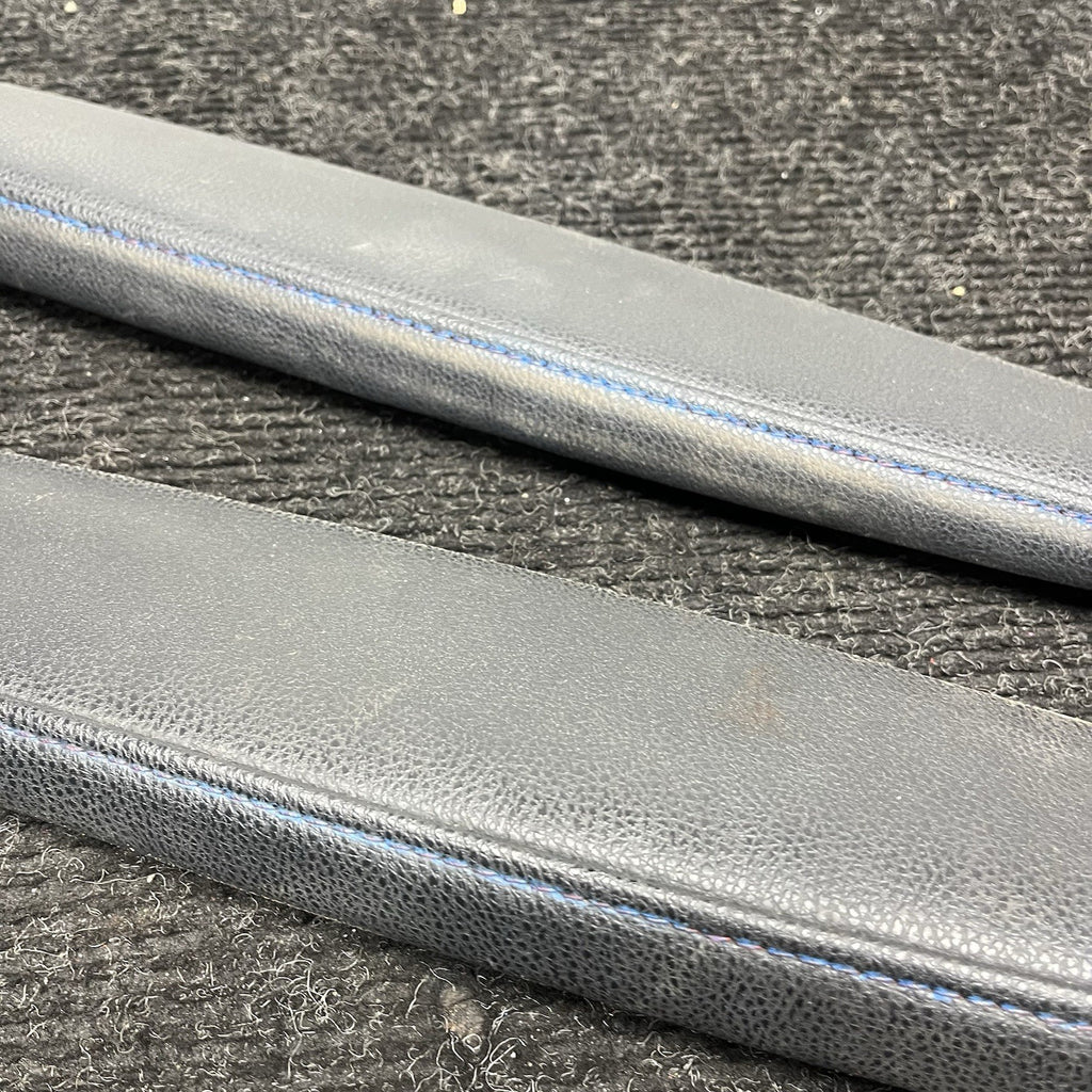 ☑️ 2013 SUBARU BRZ GT86 FR-S FRONT LEFT RIGHT DOOR TRIM PANEL BLACK RED OEM