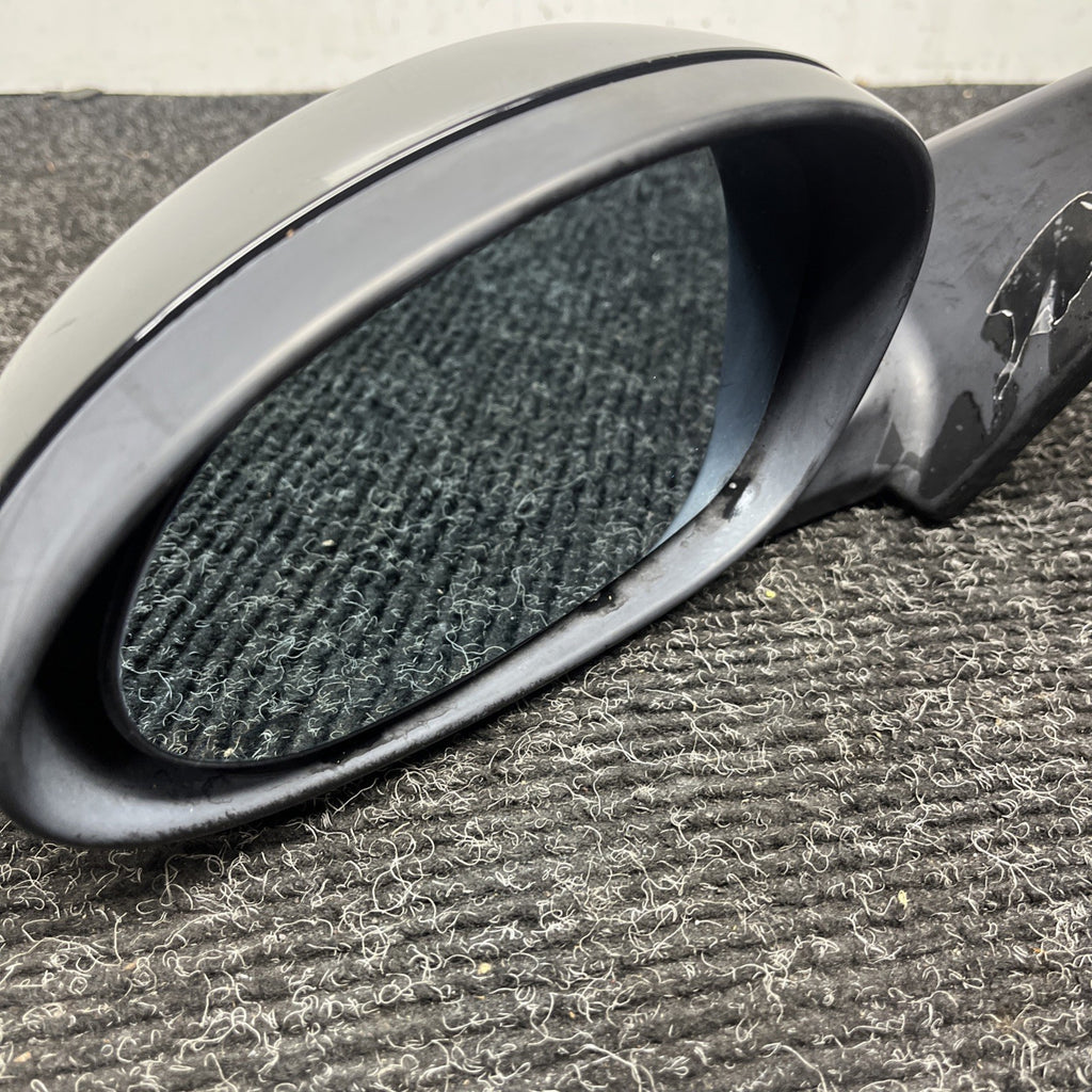 ☑️ 06-08 BMW 325I 328I 330I E90 LEFT DRIVER SIDE BLACK POWER DOOR MIRROR OEM