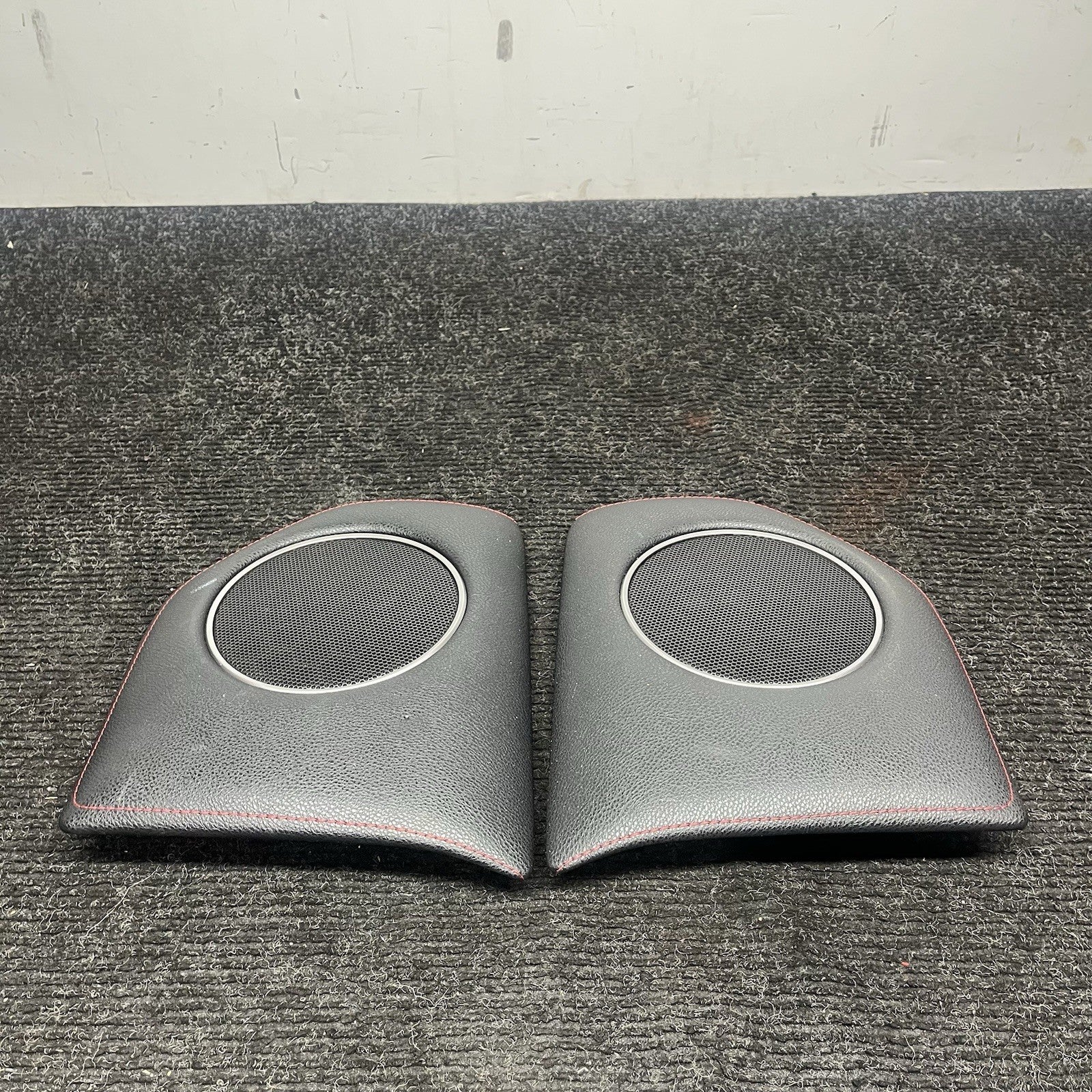 ☑️17-20 GT86 SUBARU BRZ FRONT INTERIOR DOOR PANEL LOWER LEATHER COVER PAIR