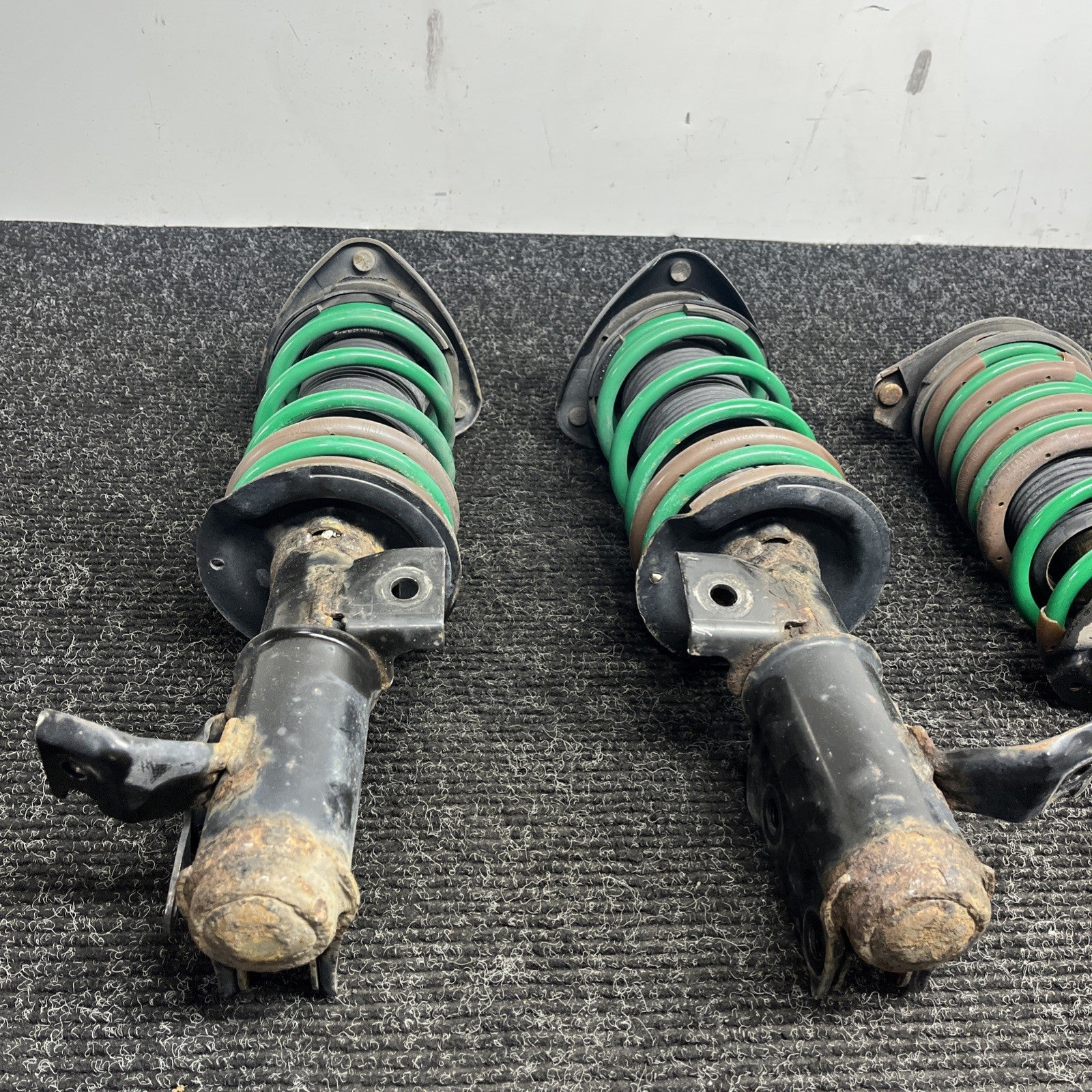 ☑️ OEM Struts W/Lowering Springs Tein Suspension Subaru BRZ Toyota 86 Scion FRS