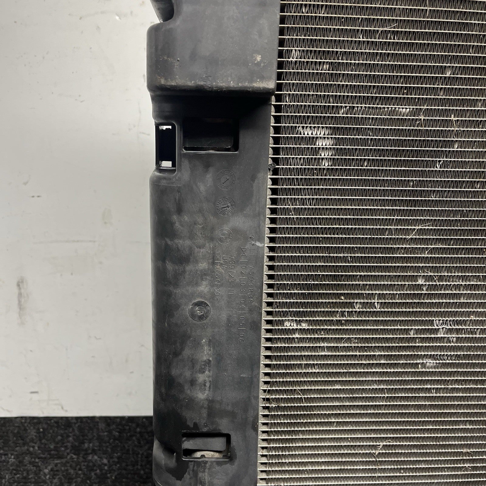 ☑️ 11-18 BMW X3 X4 F25 3.0L N55 Radiator Condenser Cooling Assembly