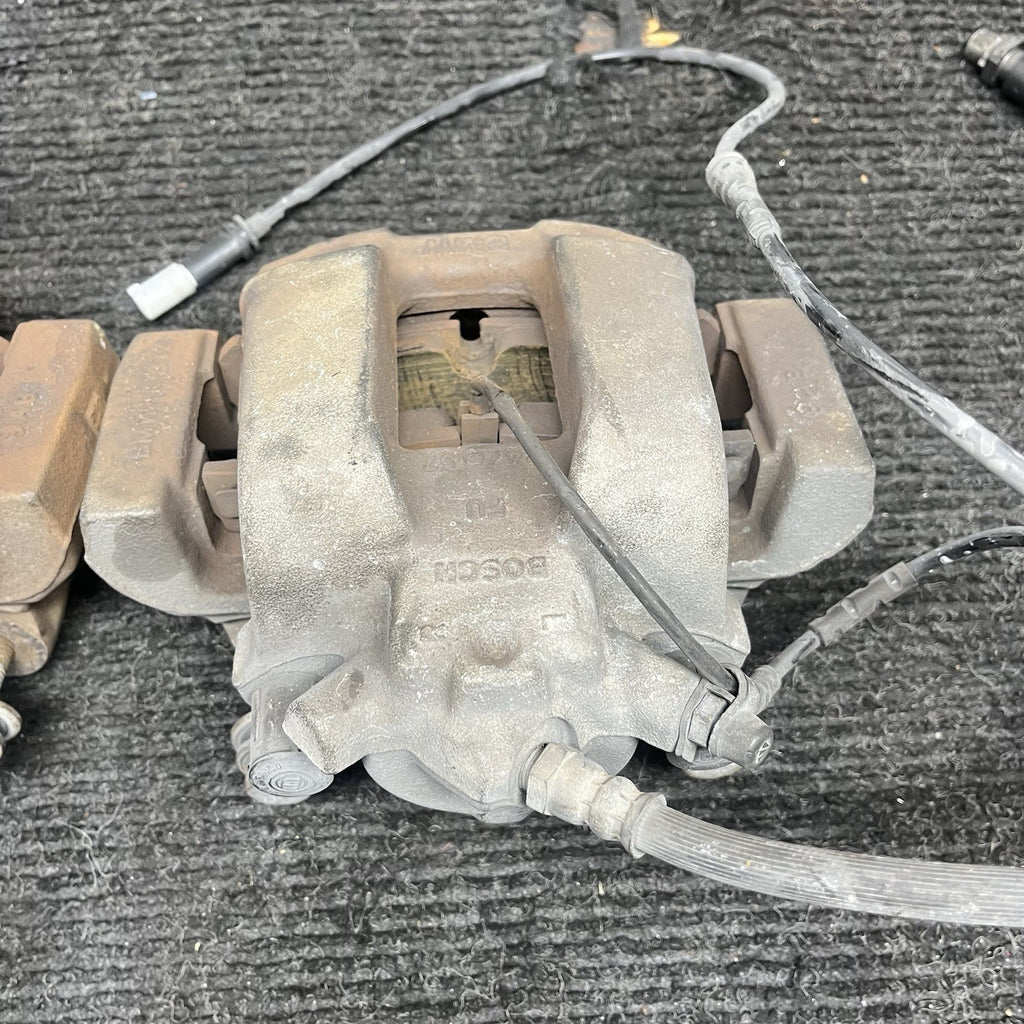 ☑️ 12-16 BMW 328I F30 RWD FRONT LEFT & RIGHT SIDE ABS BRAKE CALIPER SET OF 2 OEM