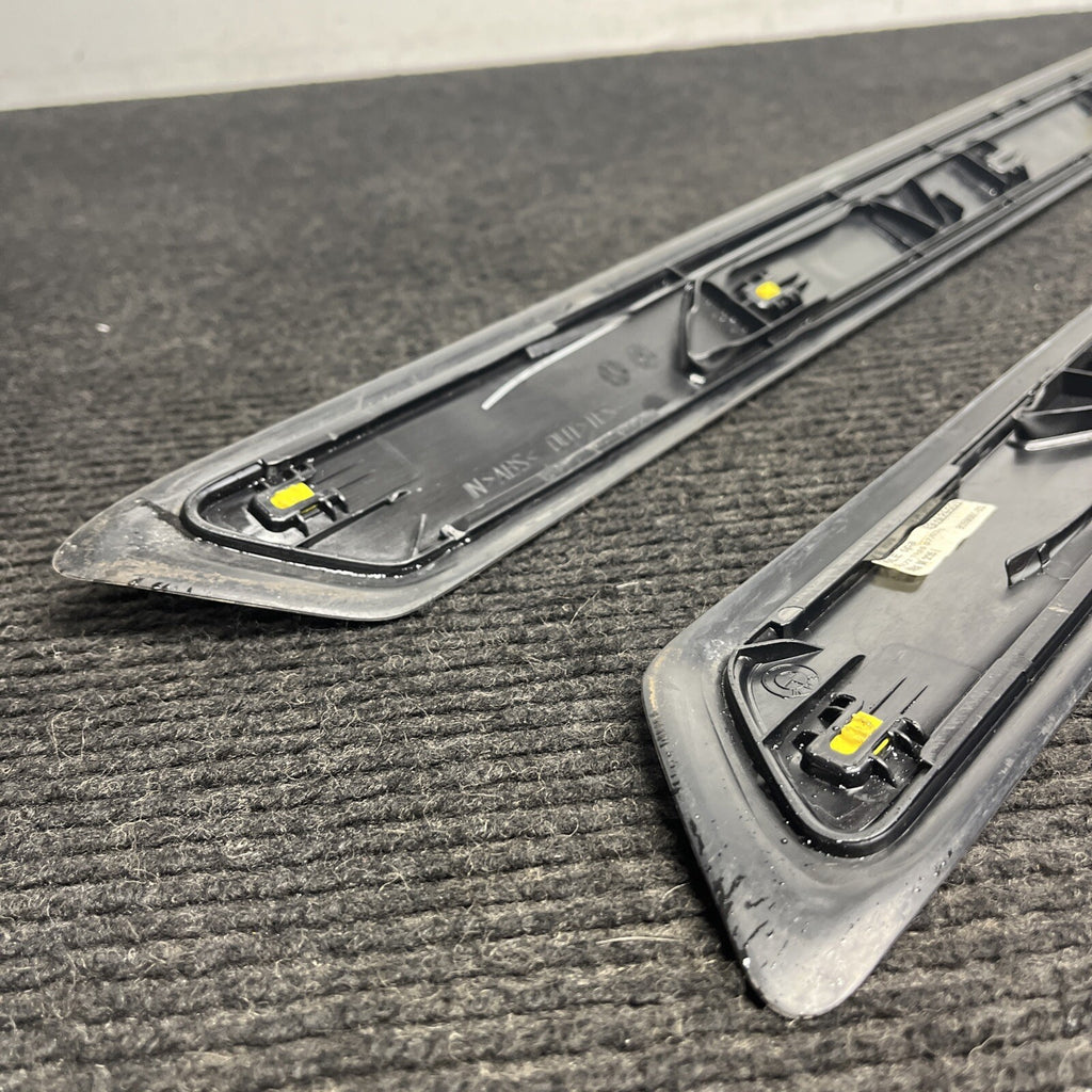 ☑️ 14-16 OEM BMW F22 M235 Pair Door Sills M SPORT Scuff Plate Trim SET NOTE*