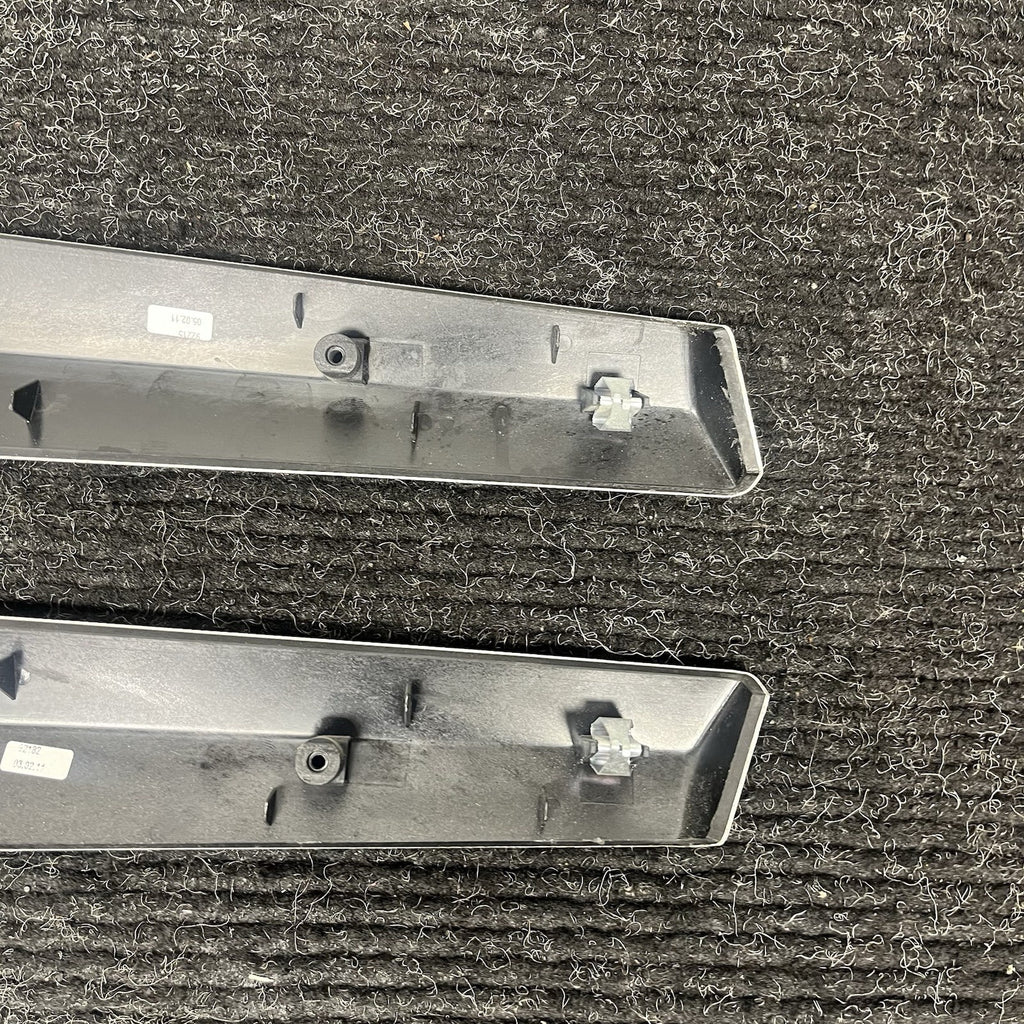 ☑️ 2011-2014 BMW F25 X3 F26 X4 Factory Brushed Aluminum Door Trim Set of 4 OEM