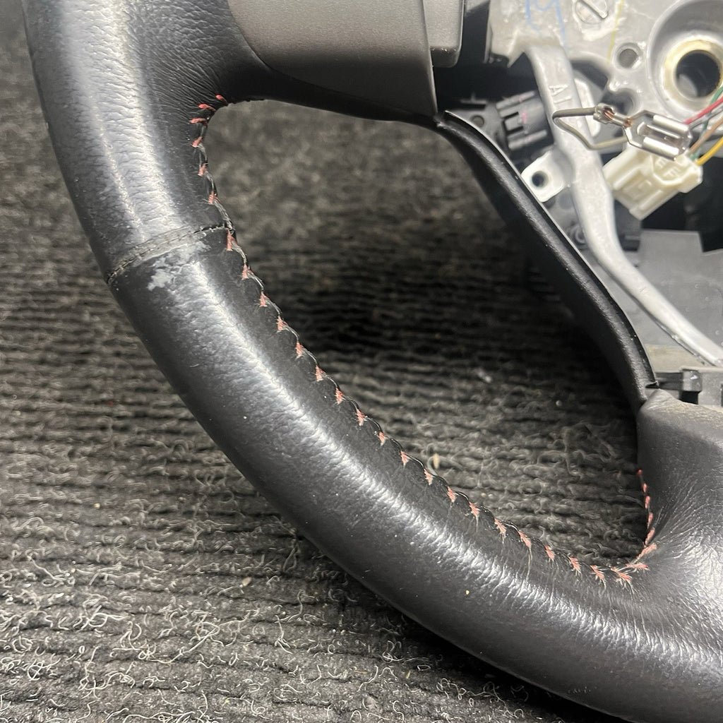 ☑️ 2008-2011 Subaru Impreza Black Rubber Steering Wheel w/ Cruise Control OEM