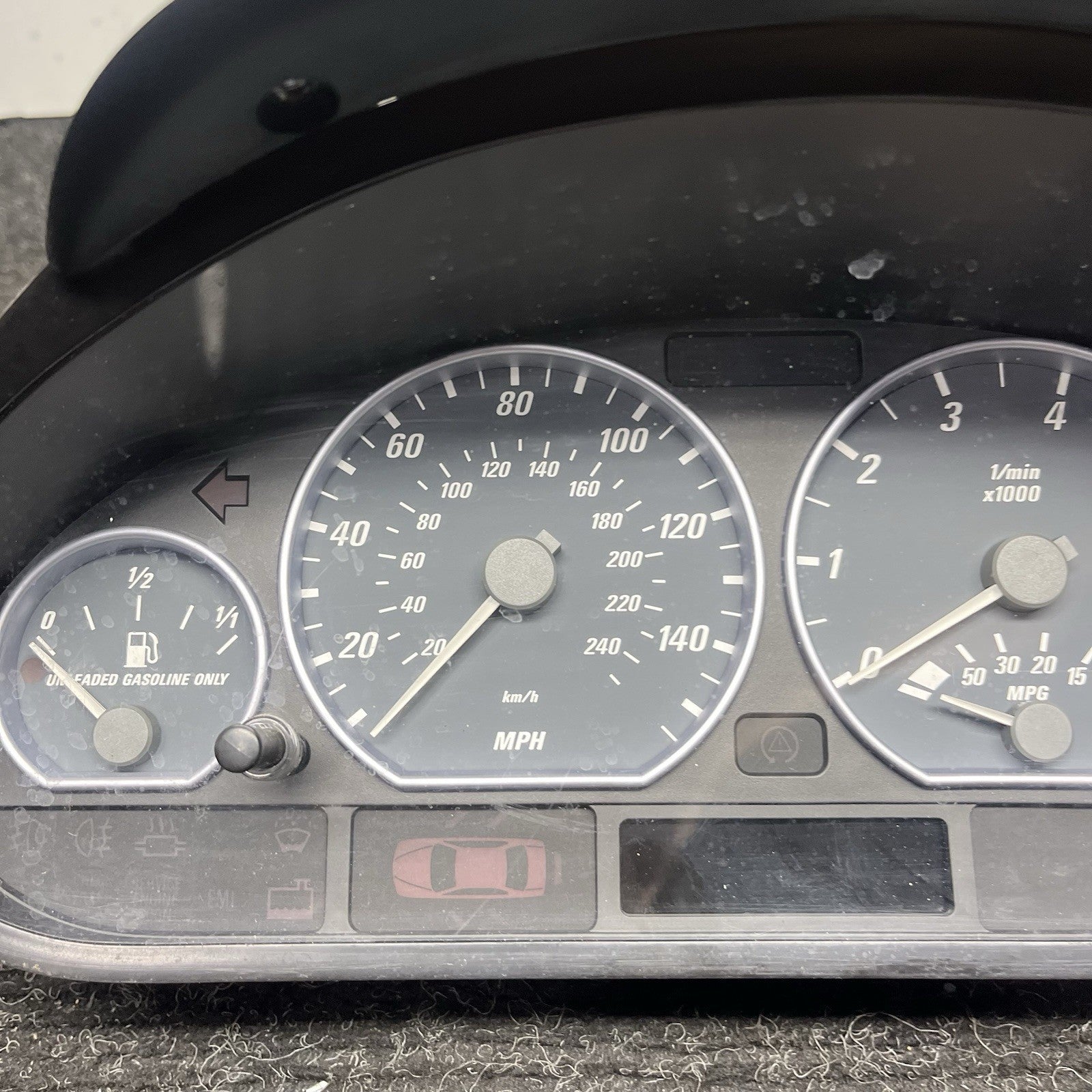 ☑️02-06 BMW E46 330Ci Coupe Convertible Instrument Gauge Cluster Manual OEM 178k