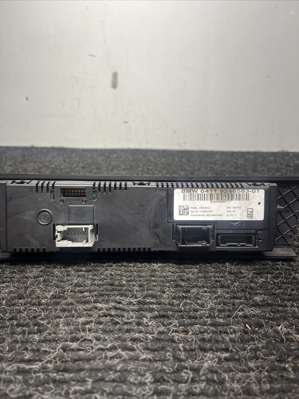 ☑️ 06-13 OEM BMW E90 E92 E93 335 AC A/C Heater Climate Control Switch Panel