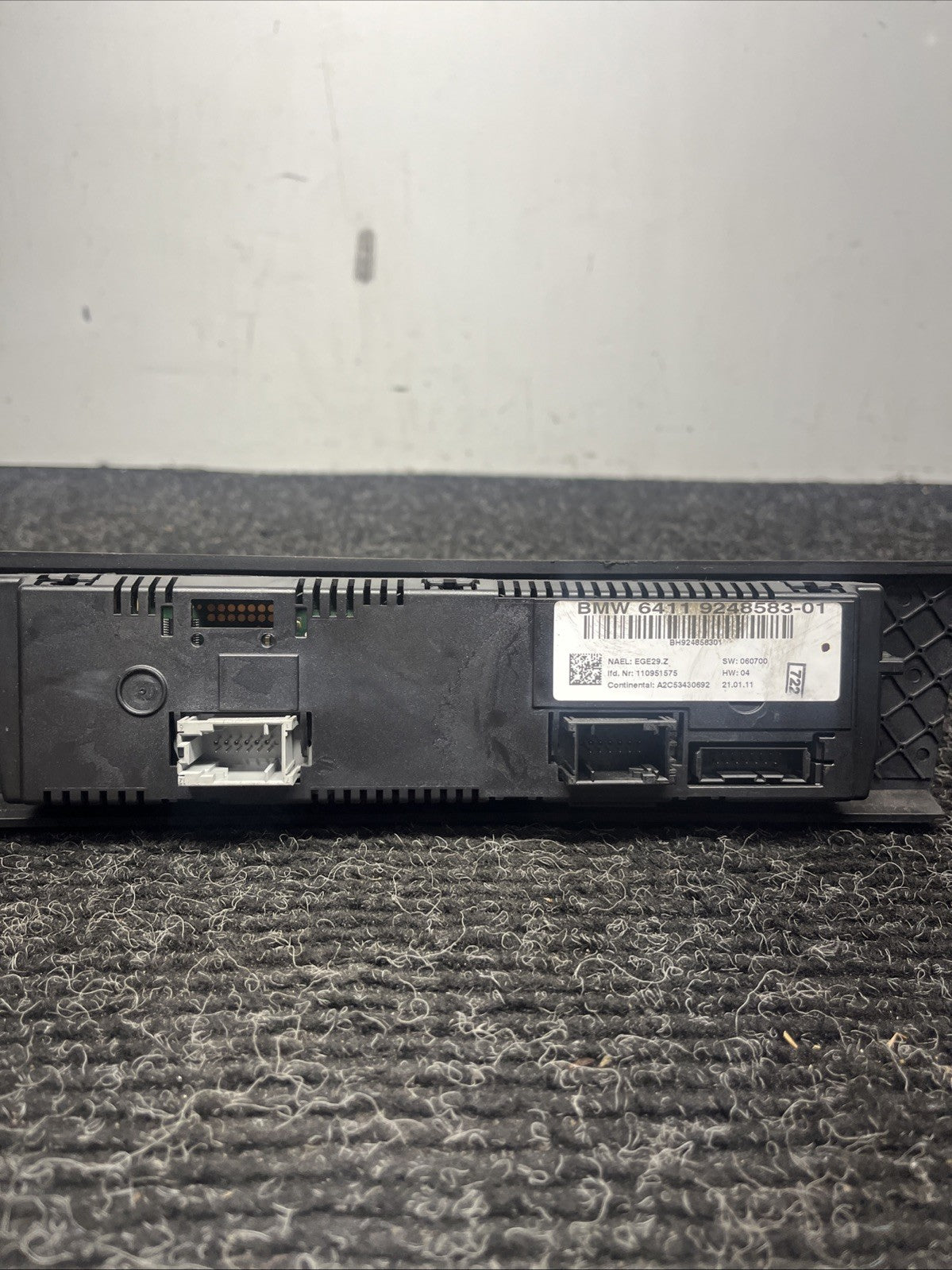 ☑️ 06-13 OEM BMW E90 E92 E93 335 AC A/C Heater Climate Control Switch Panel