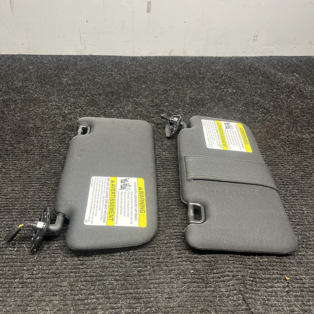 ☑️ 2015-2019 Subaru WRX STI Left Driver Passenger Right Sun Visor Pair OEM 15-19