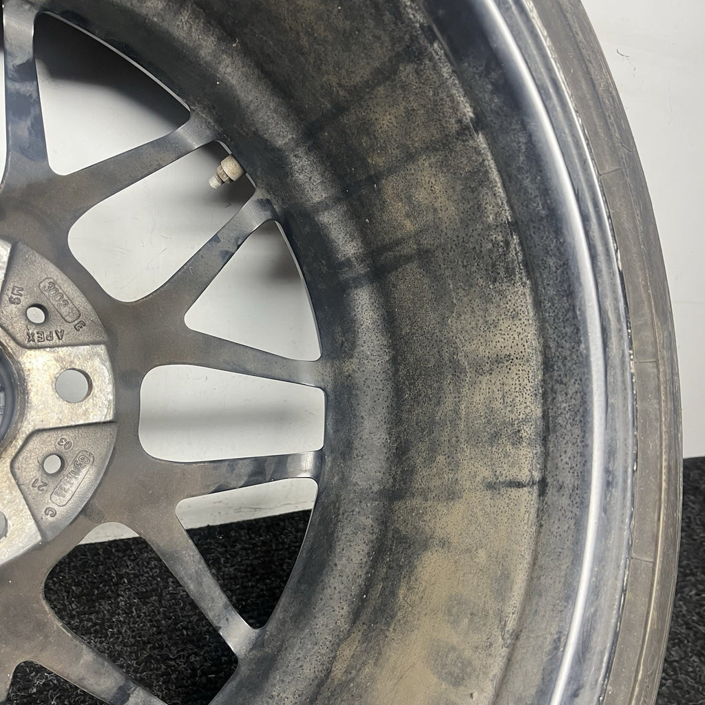 ☑️ APEX ARC-8 WHEEL RIM TIRE 19 X 9 ET 28 BLACK MICHELIN PS AS4 235/40/19