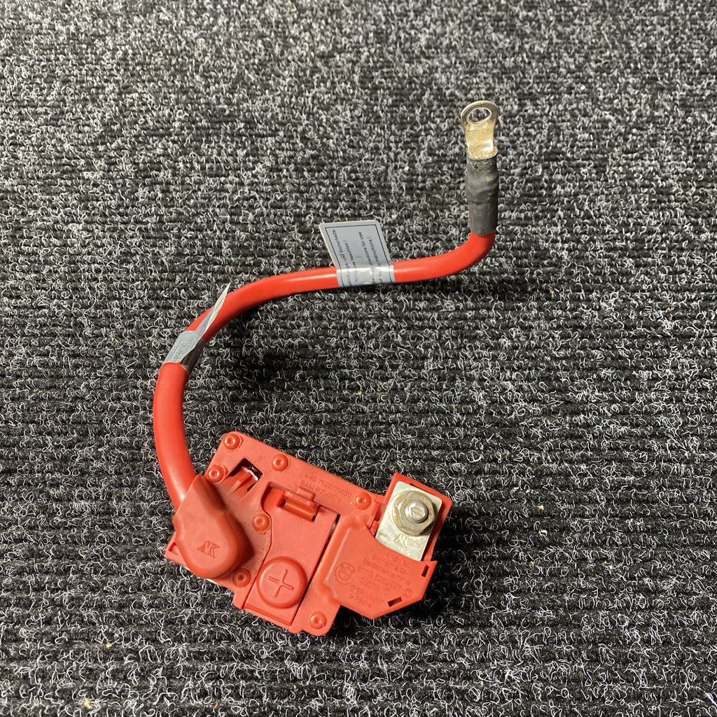 ☑️ 06-13 OEM BMW E82 E90 E92 M3 Battery Plus Pole Terminal Positive Red Cable