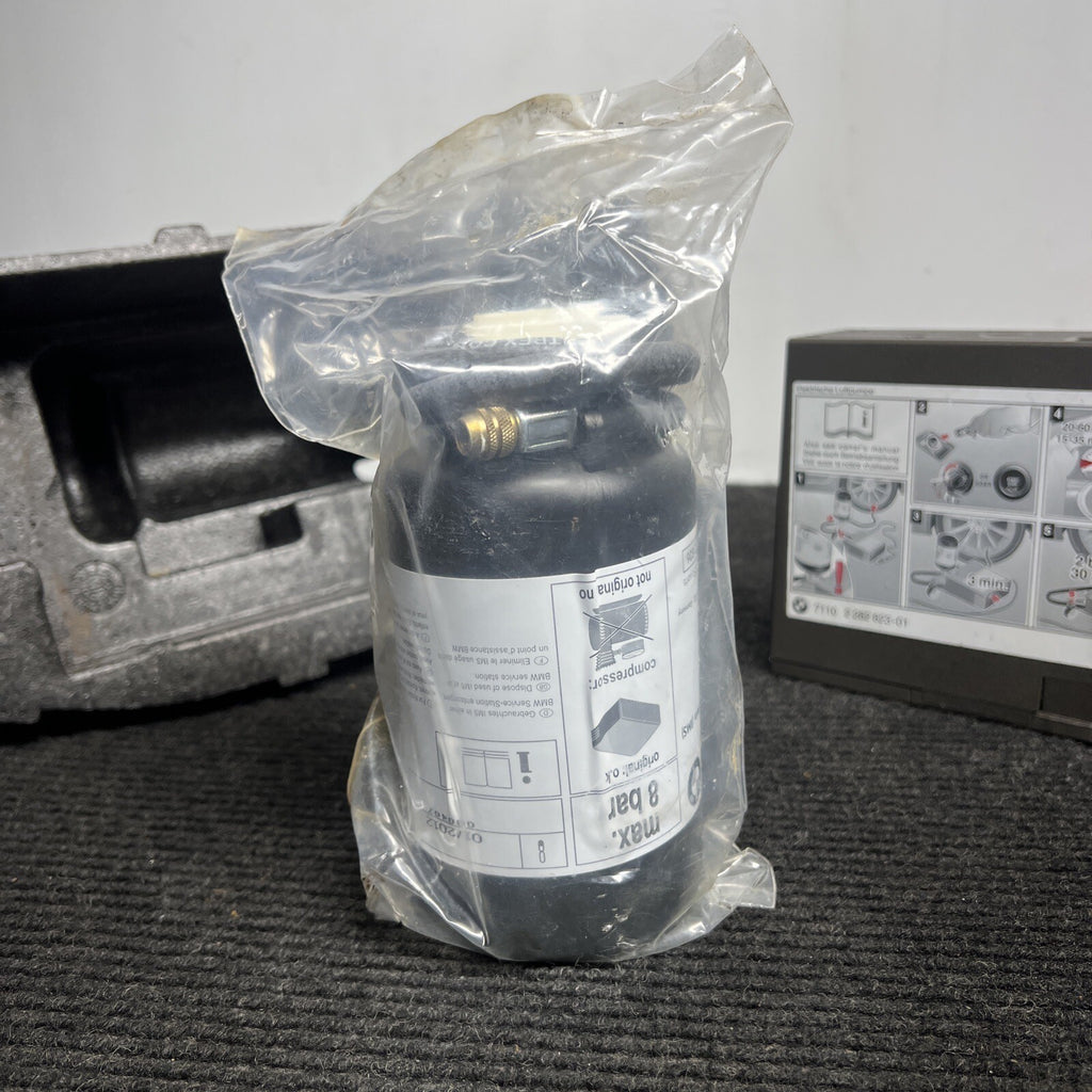 ☑️ 2008 2009 2010 2011 2012 2013 BMW M3 E93 Trunk Tire Inflator Flat Fix Foam