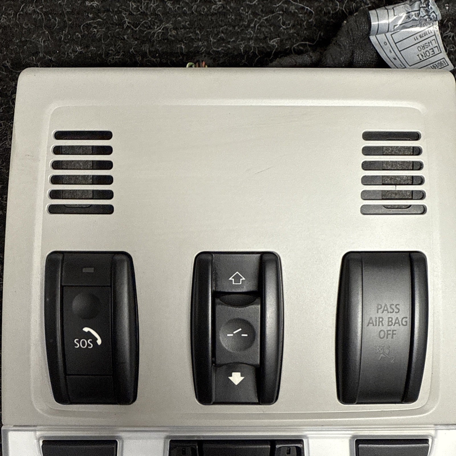 ☑️ 06-13 BMW E90 E92 328I 330I 335I Front Reading Dome Light Switch Panel OEM