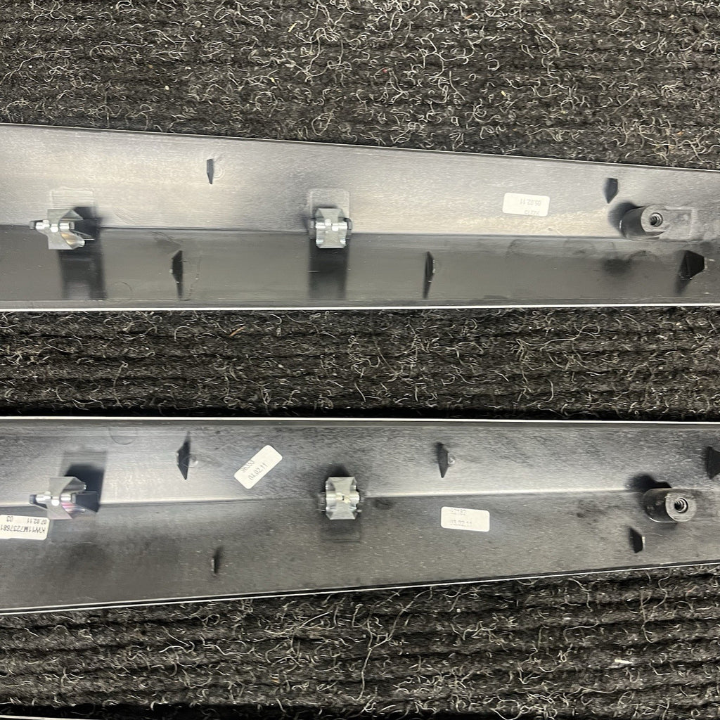 ☑️ 2011-2014 BMW F25 X3 F26 X4 Factory Brushed Aluminum Door Trim Set of 4 OEM