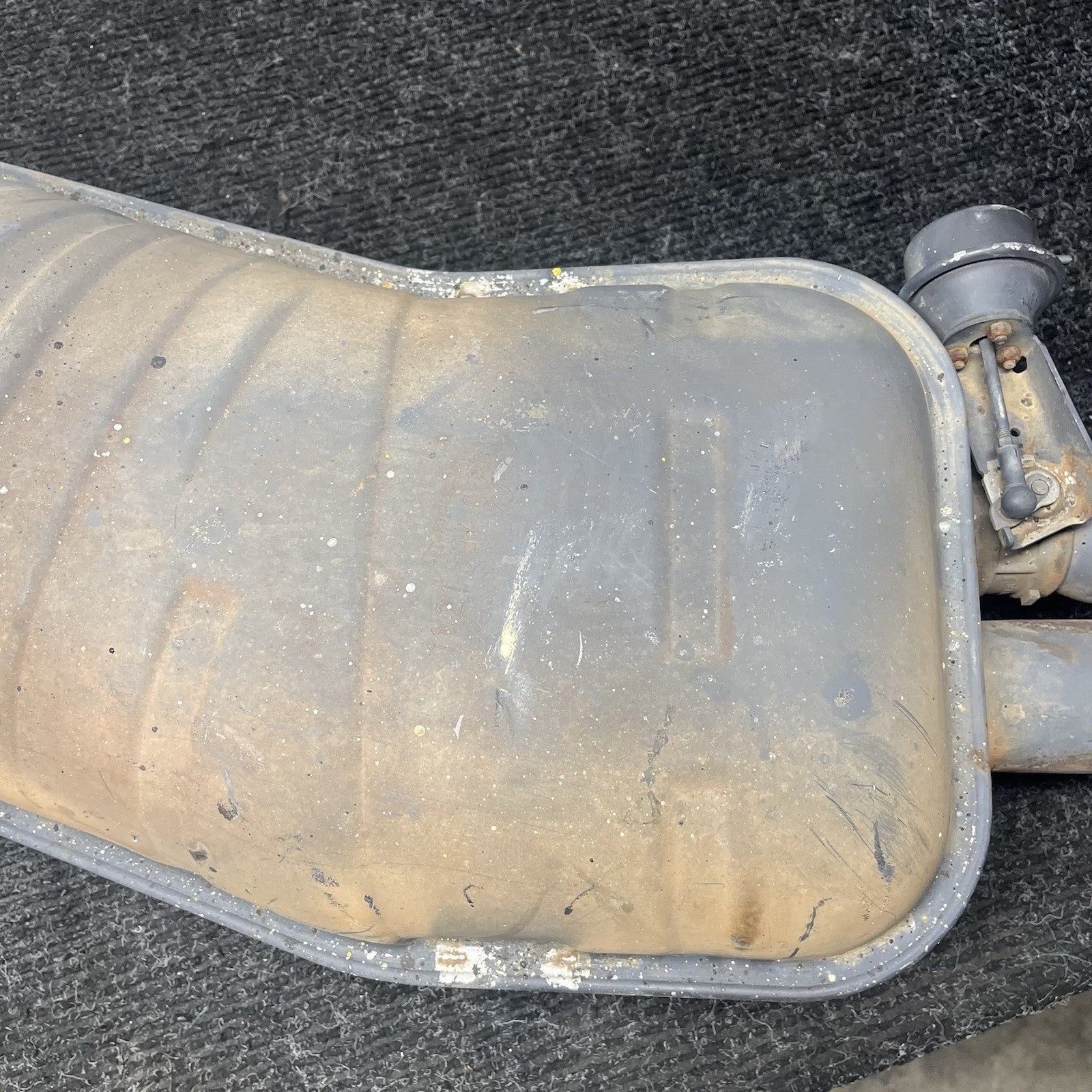 ☑️ 96-99 BMW E36 328i SEDAN M52 REAR EXHAUST MUFFLER W EXHAUST FLAP OEM