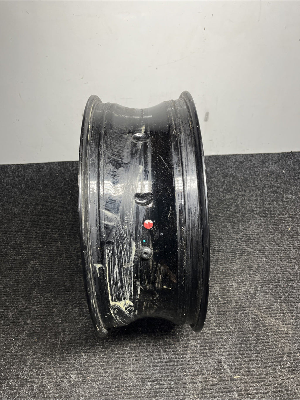 ☑️ OEM GENUINE 2009-2014 BMW S1000RR BLACK REAR WHEEL RIM (53711760)