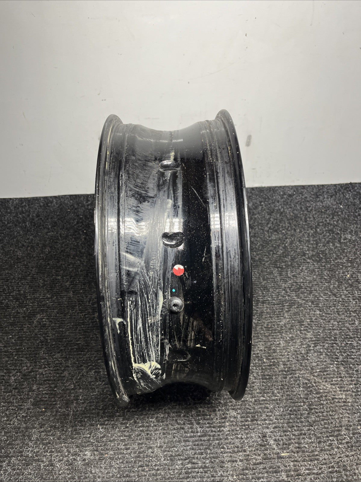 ☑️ OEM GENUINE 2009-2014 BMW S1000RR BLACK REAR WHEEL RIM (53711760)