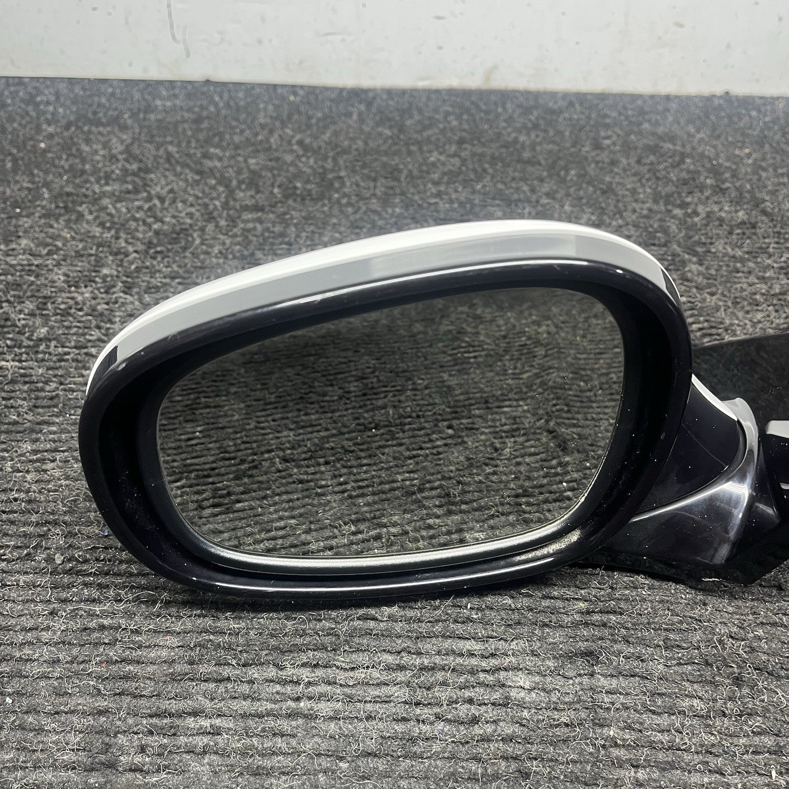 ☑️ 10-13 OEM BMW E82 E88 Front Left Driver Side Heated Mirror Assembly White