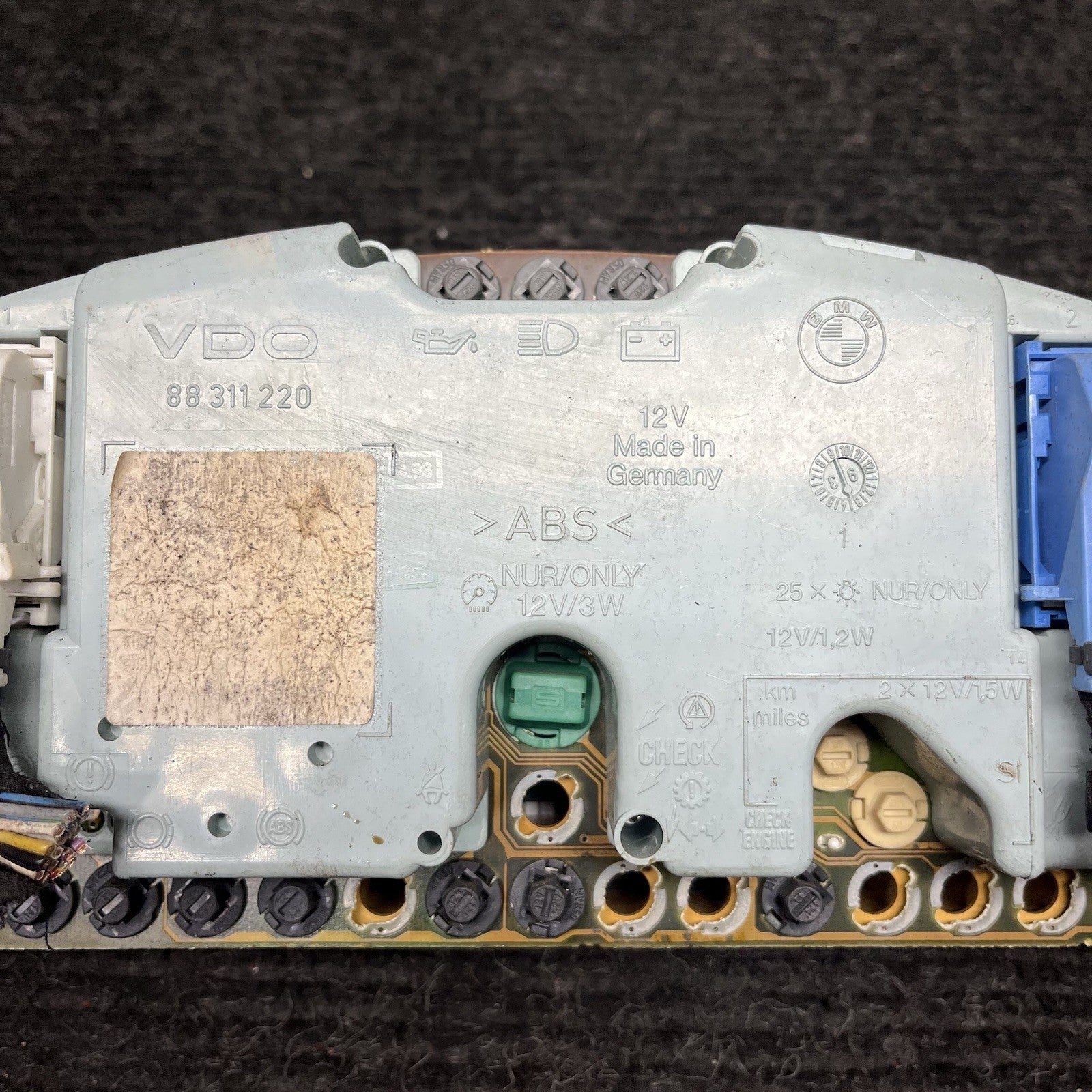 ☑️ OEM BMW E36 Instrument Cluster Sedan Coupe 8357779 325 328 M3 VDO