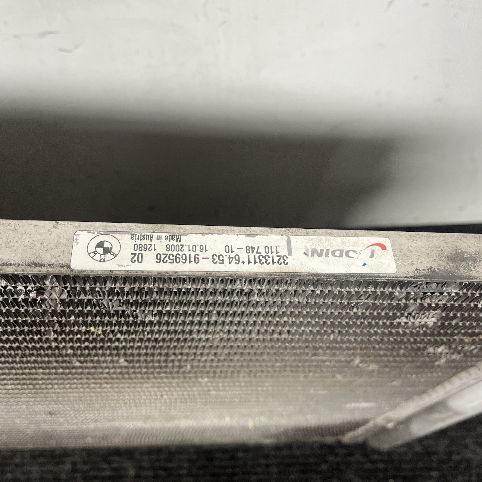 ☑️ BMW 07-13 E90 E92 E93 135i 335i N54 A/C Condenser Air Condition AC 6930039