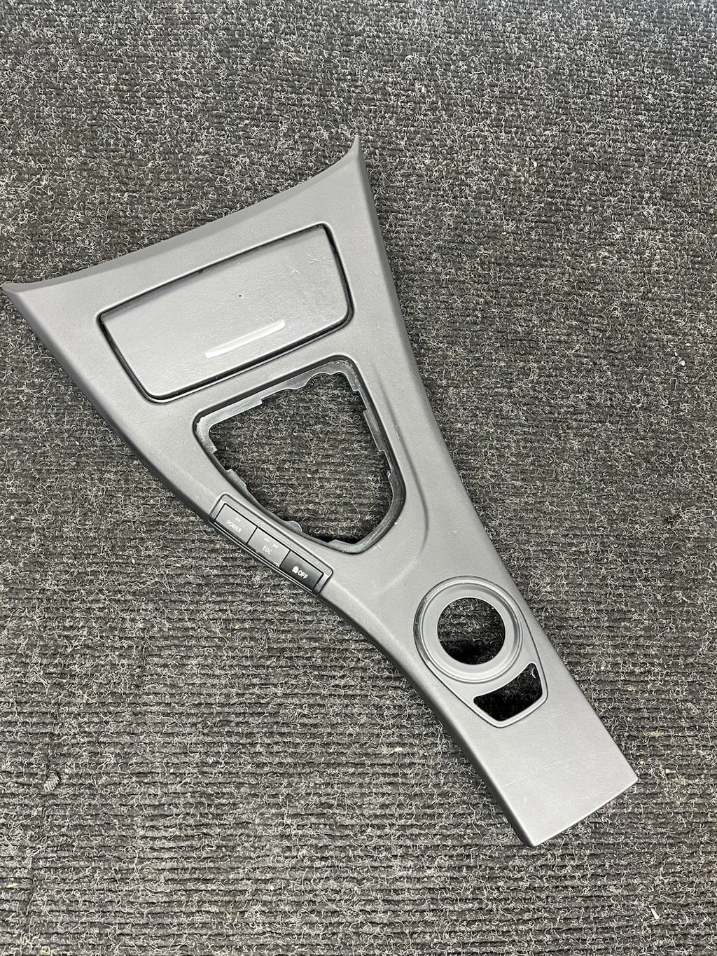 ☑️ 2009-2013 BMW E90 E92 M3 MANUAL CCC Leather Center Console Trim OEM 7903962