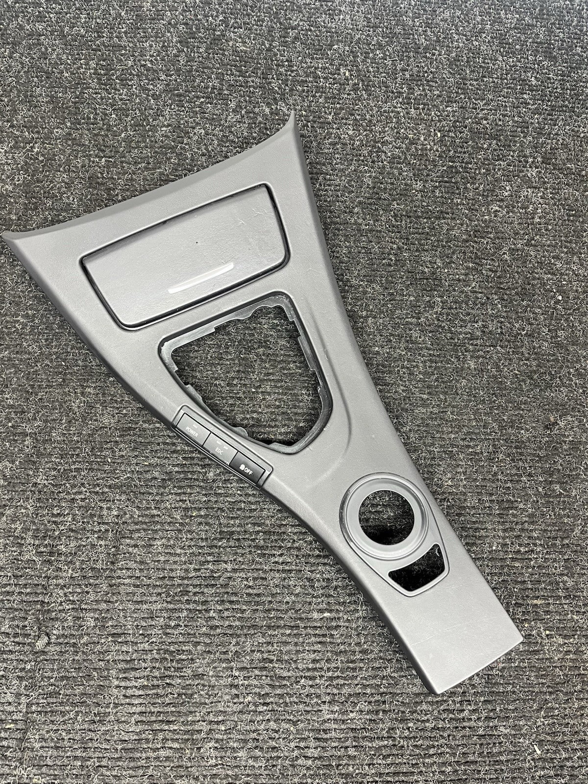 ☑️ 2009-2013 BMW E90 E92 M3 MANUAL CCC Leather Center Console Trim OEM 7903962
