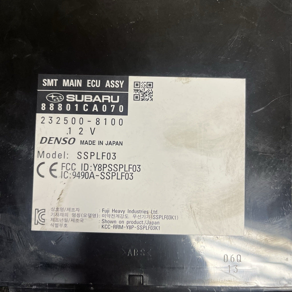 ☑️ 2016 Scion FRS Main Smart Control Module Unit ECU ECM OEM