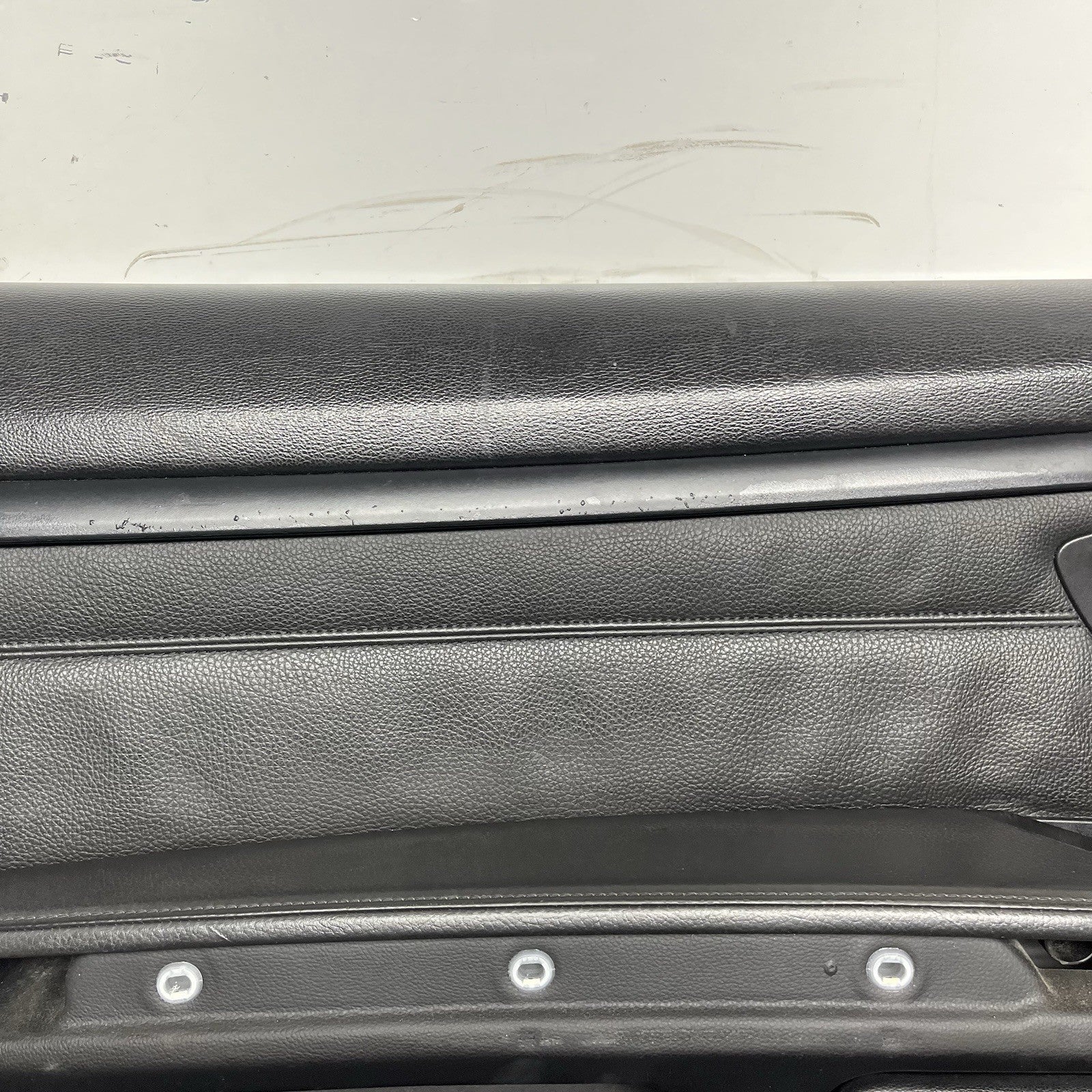 ☑️ 07-13 BMW E92 E93 3 Series Left Driver Side Door Panel Card Black OEM