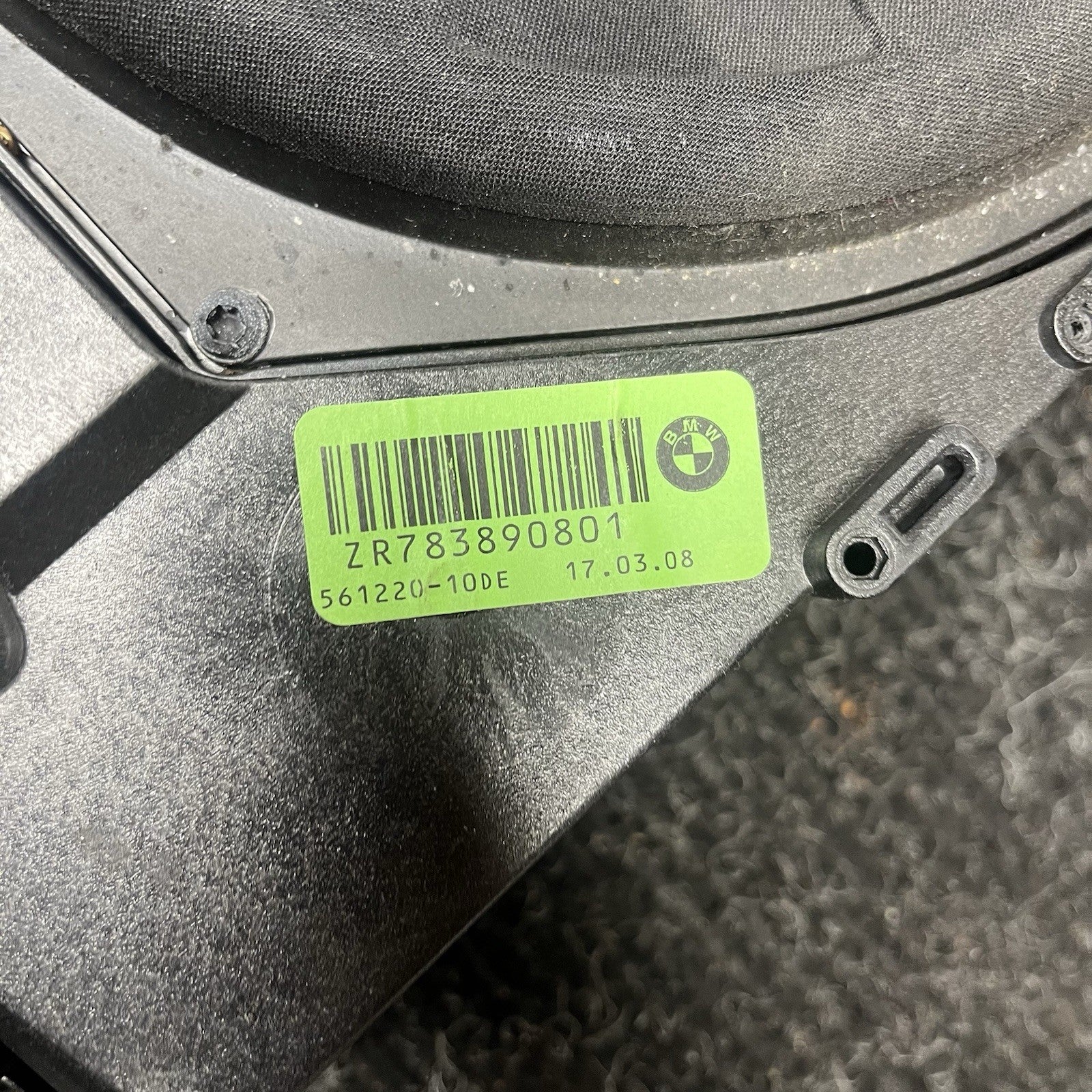 ☑️ OEM BMW E90 E92 E93 328i 335i M3 Bass Speaker Sub Subwoofer Audio INDIVIDUAL
