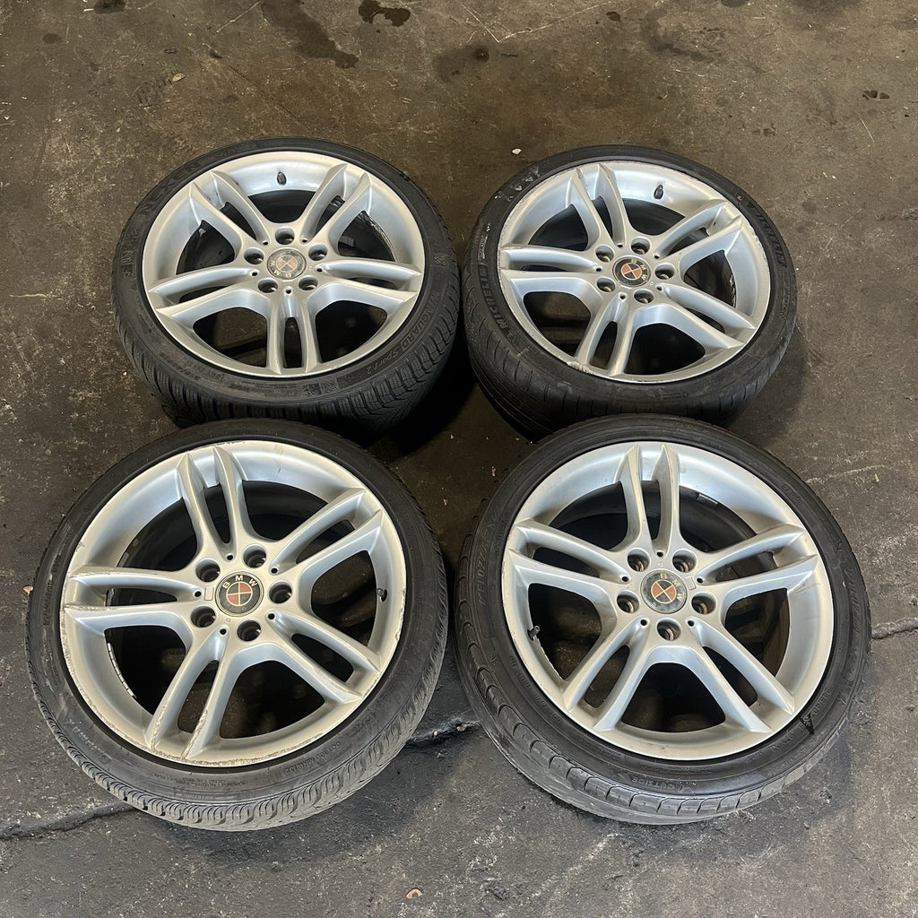 ☑️ 08-13 Bmw E88 128 135 Front & Rear M Sport 18" Style 261 Rim Wheels Set OEM