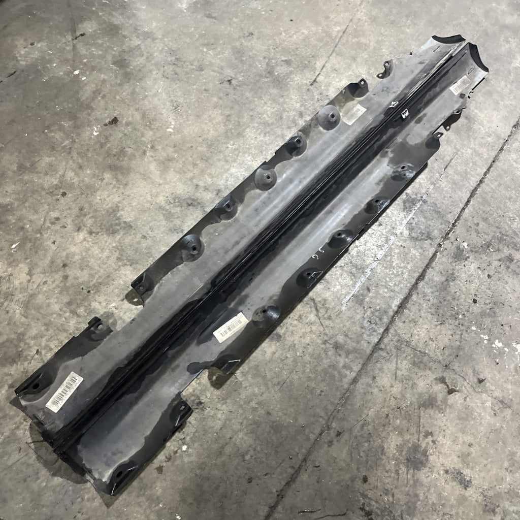 ☑️ 00-06 Bmw E46 3 Series 2dr PAIR LR MTech Rocker Skirt Panel Molding Oem