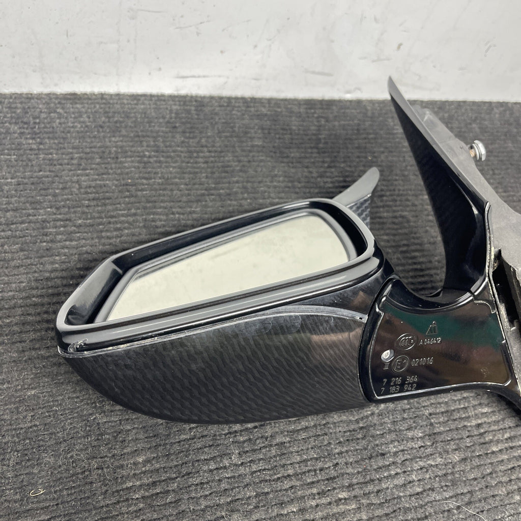 ☑️ 11-16 BMW 528 535 550 POWER HEAT DIM MEMORY Side View Mirror Left Driver OEM