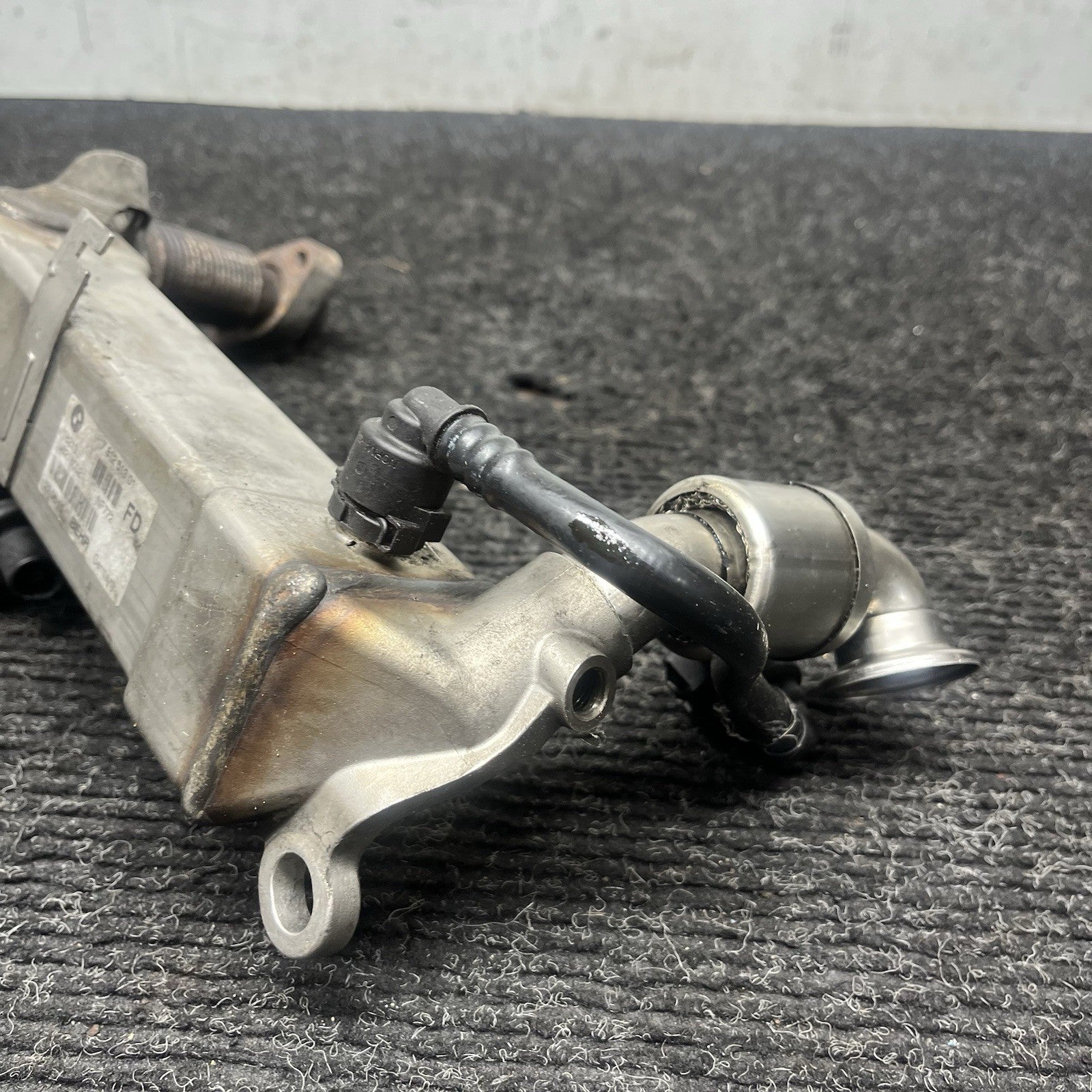 ☑️ BMW X5 E70 3.0L DIESEL M57Y ENGINE EGR EXHAUST GAS RECIRCULATION VALVE COOLER
