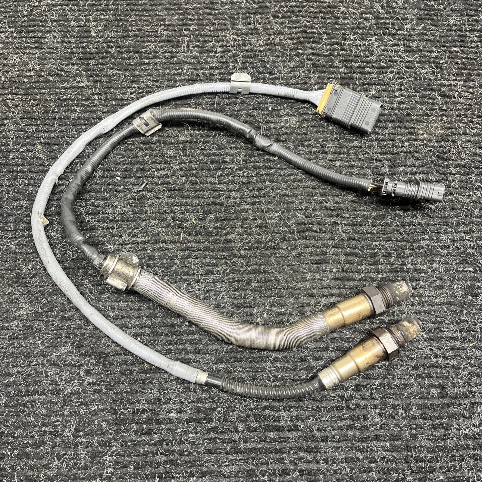 ☑️ 2013 BMW 335I F30 3.0L N55 ENGINE OXYGEN O2 LAMBDA PROBE WIRE SENSOR SET/2