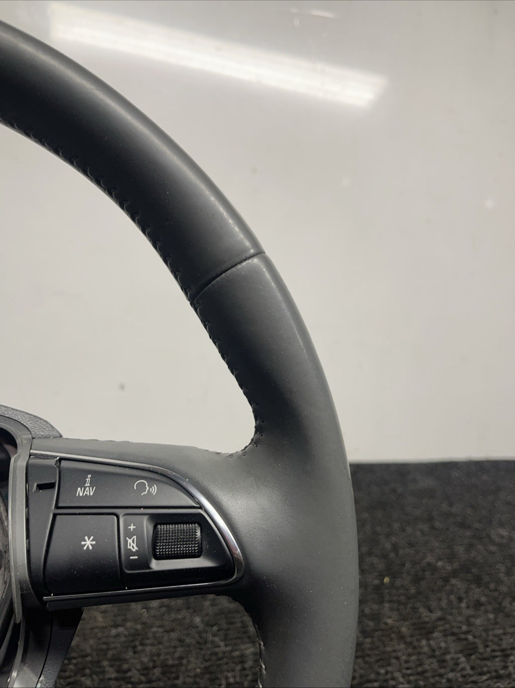 ☑️ 2013-2017 AUDI A4 S4 AllRoad Q5 SQ5 Q7 STEERING WHEEL 4 SPOKE 4L0419091AC OEM