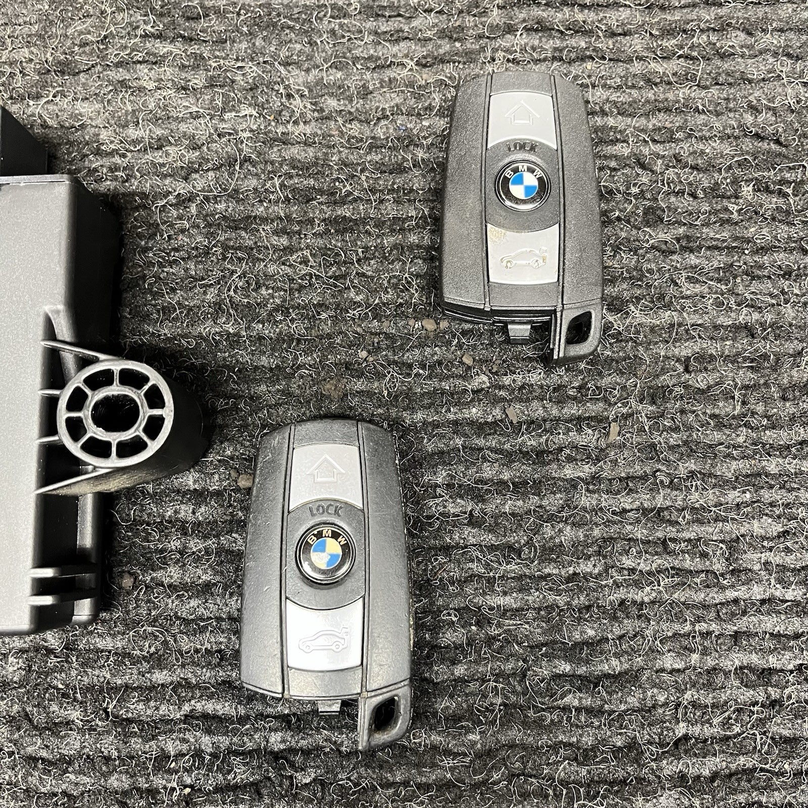 ☑️ 2011-13 BMW E88 E90 E92 135 335 N55 MT DME ECU Engine Computer Key Set OEM